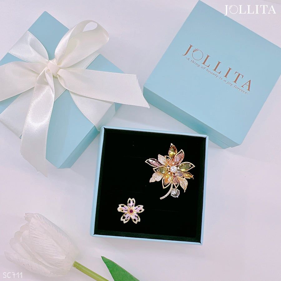  Set quà tặng 20/11 trâm cài áo cao cấp sang trọng 