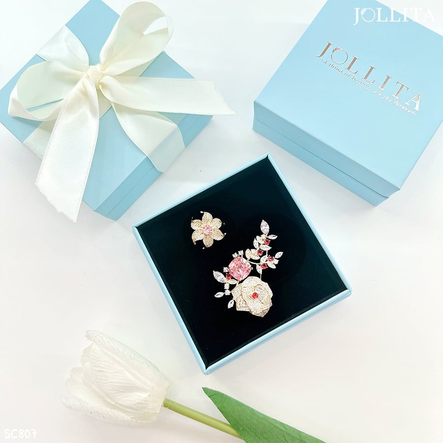  Set quà tặng 20/11 trâm cài áo cao cấp sang trọng 