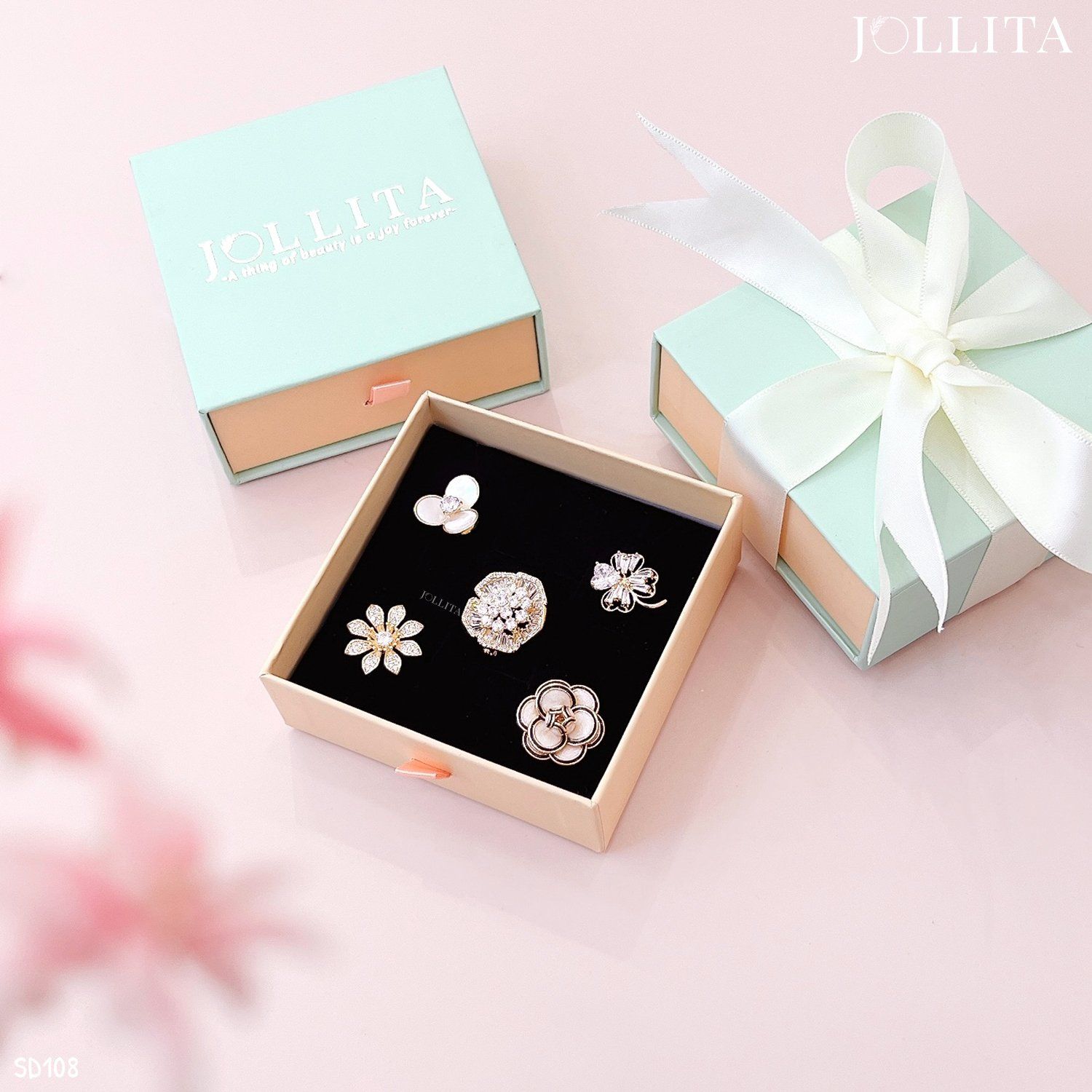  Set quà tặng 20/11 cài áo cao cấp sang trọng SD108 