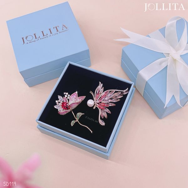  Set quà tặng 20/10 cài áo cao cấp sang trọng SD119 