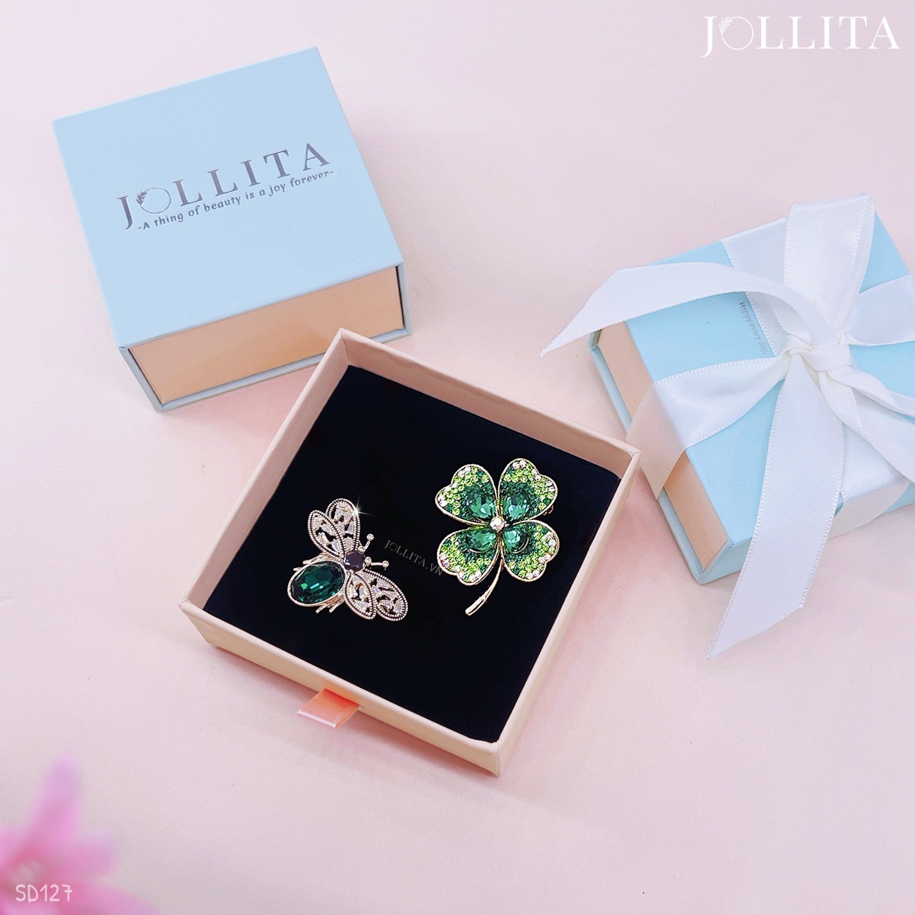  Set quà tặng 20/11 cài áo cao cấp sang trọng SD127 