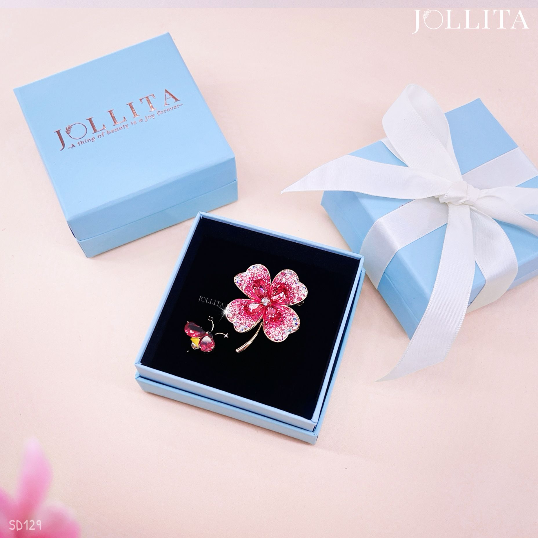  Set quà tặng 20/10 cài áo cao cấp sang trọng SD129 