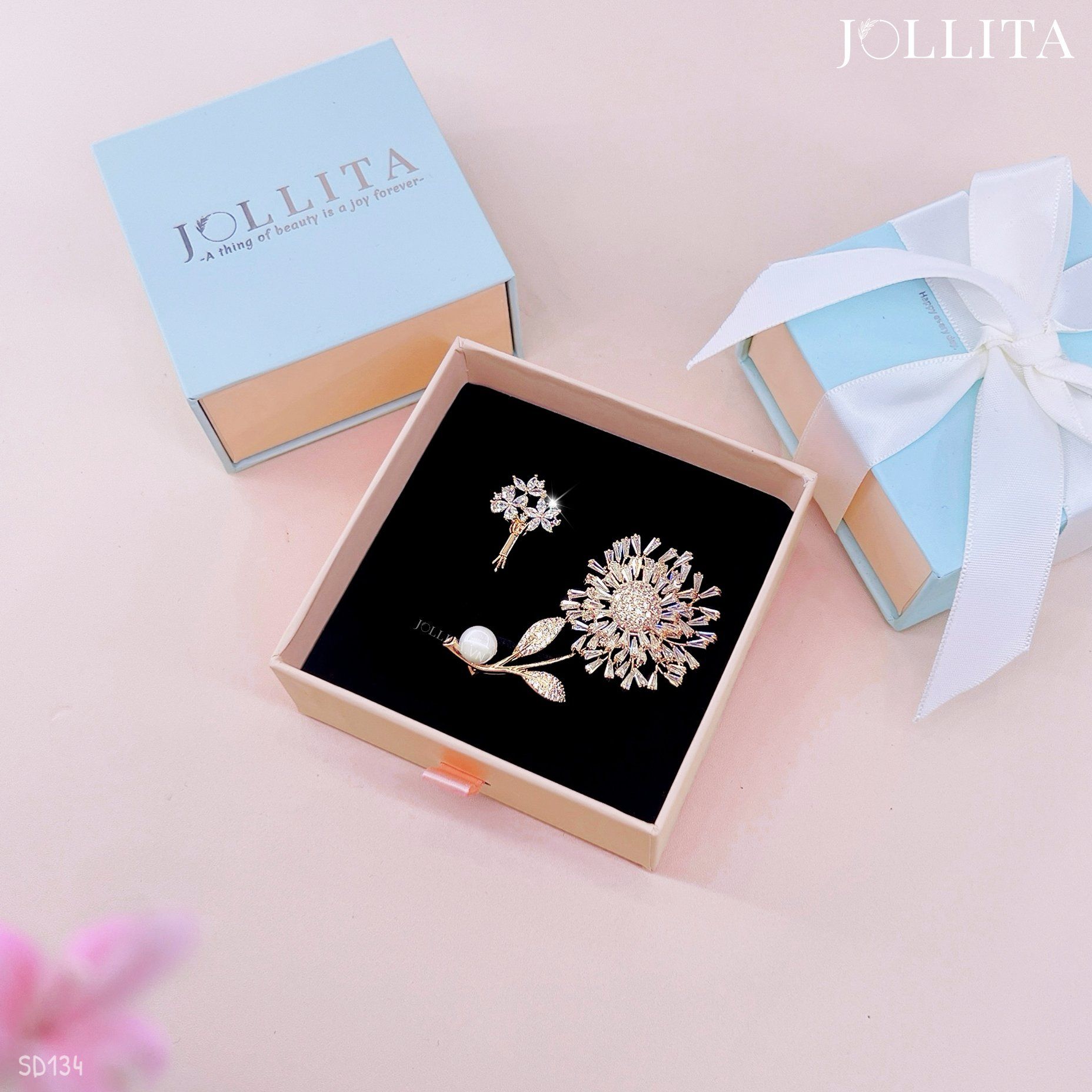  Set quà tặng 20/11 cài áo cao cấp sang trọng SD134 