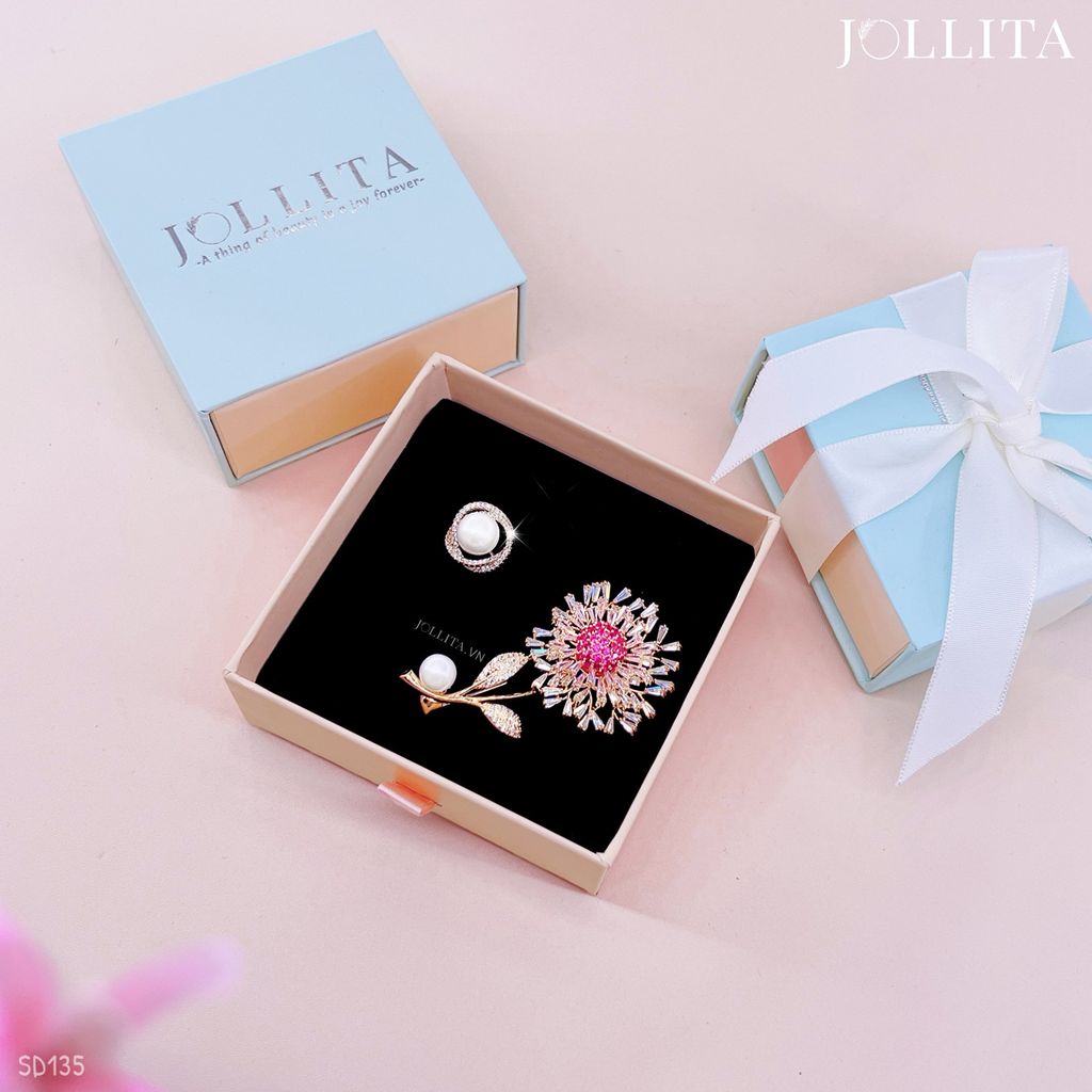  Set quà tặng 20/11 cài áo cao cấp sang trọng SD135 