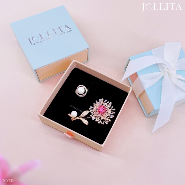  Set quà tặng 20/10 cài áo cao cấp sang trọng SD135 