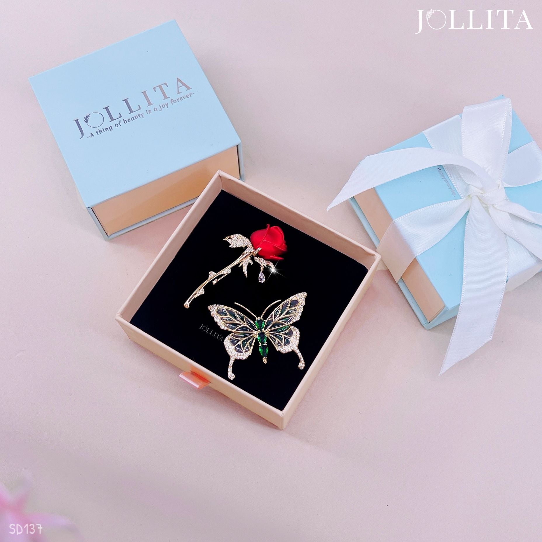  Set quà tặng 20/11 cài áo cao cấp sang trọng SD137 