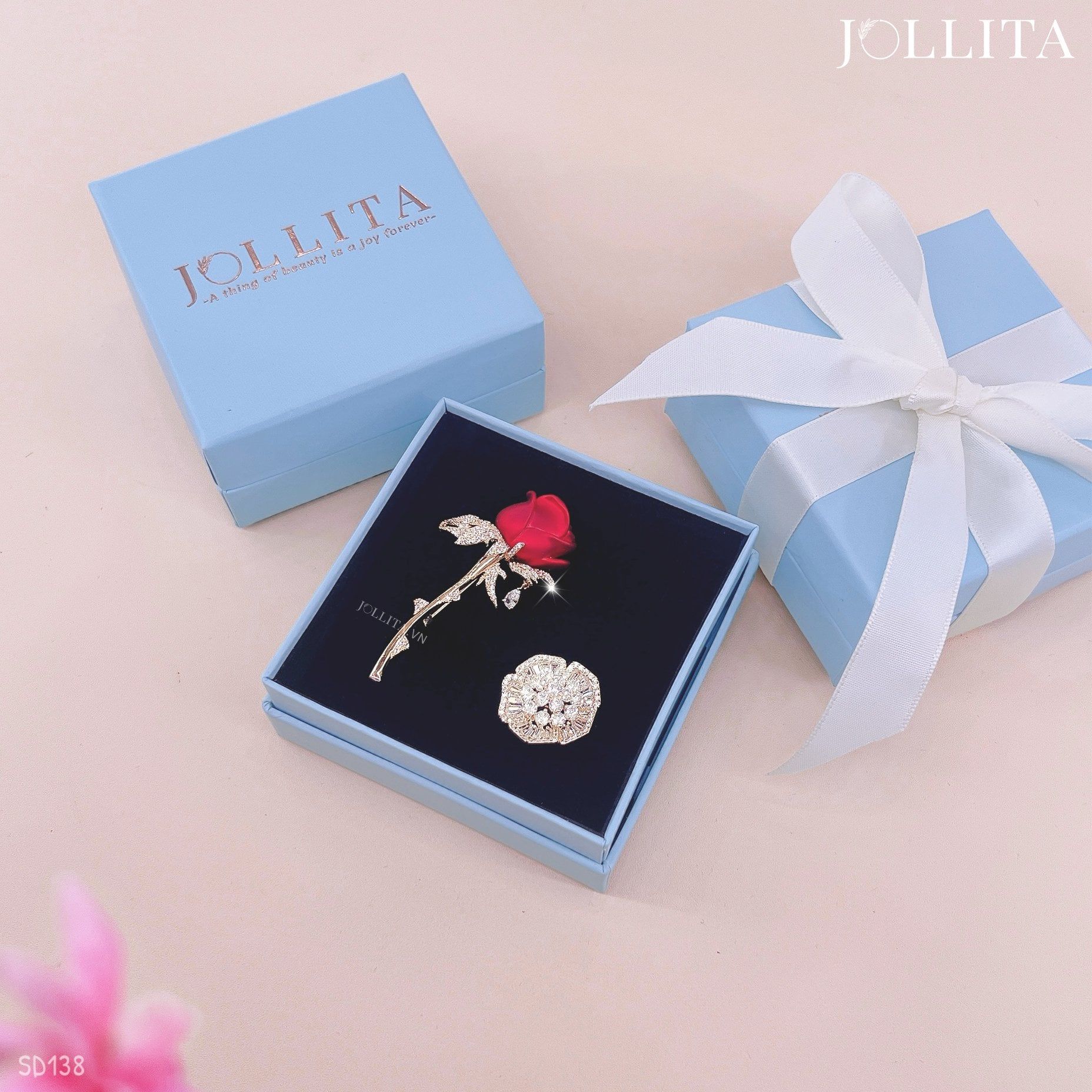  Set quà tặng 20/11 cài áo cao cấp sang trọng SD138 