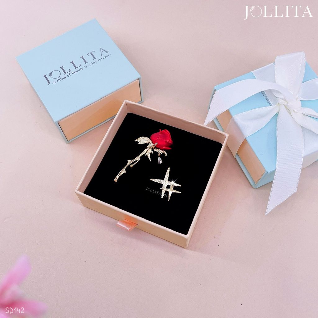  Set quà tặng 20/10 cài áo cao cấp sang trọng SD142 