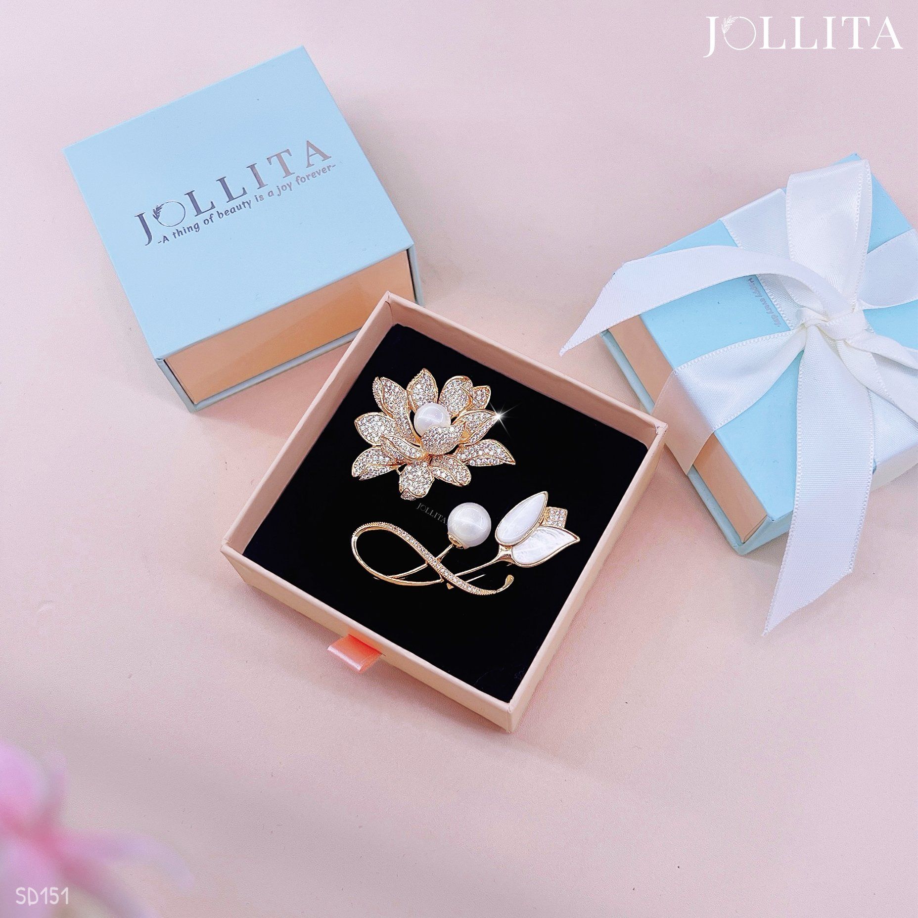  Set quà tặng 20/11 cài áo cao cấp sang trọng SD151 