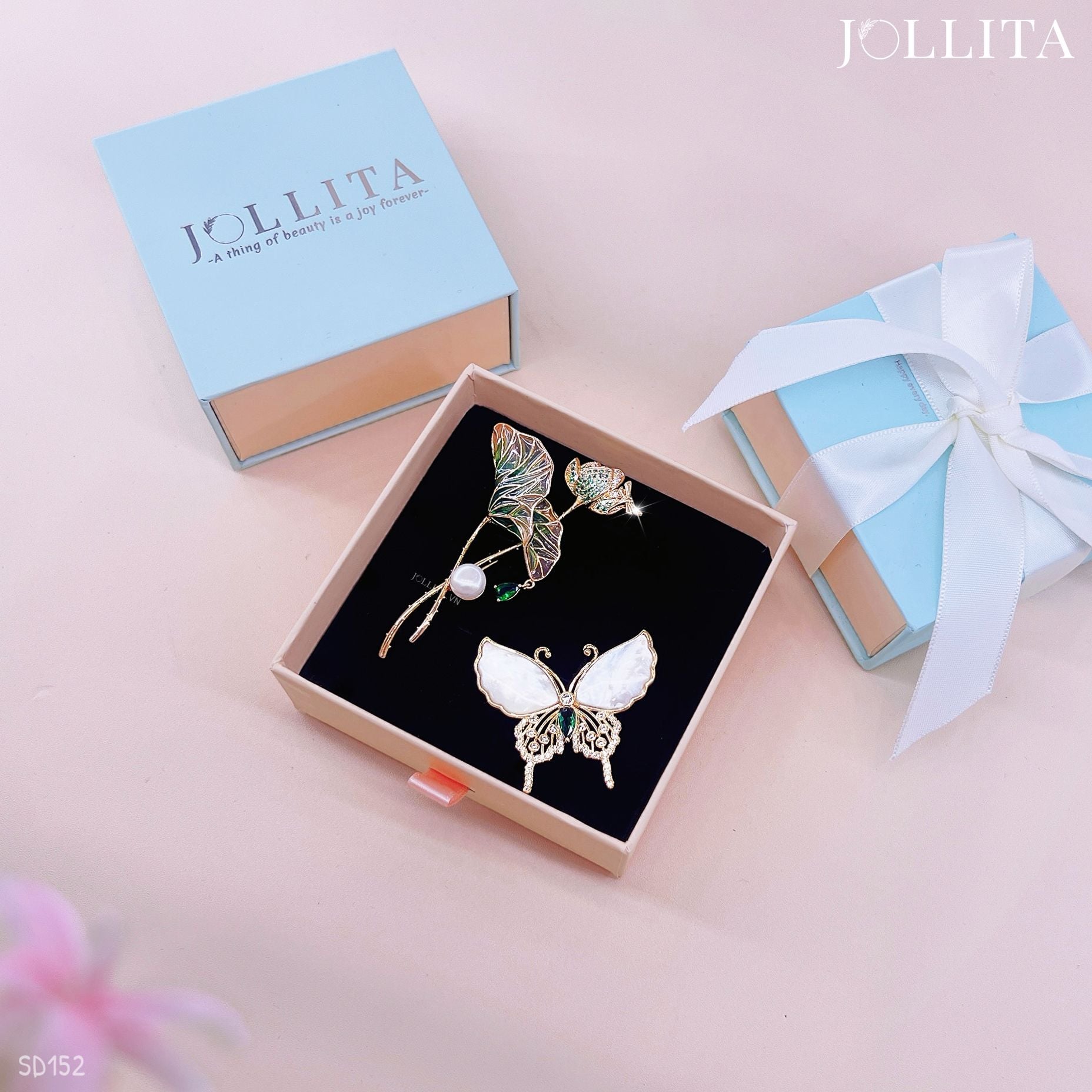  Set quà tặng 20/11 cài áo cao cấp sang trọng SD152 