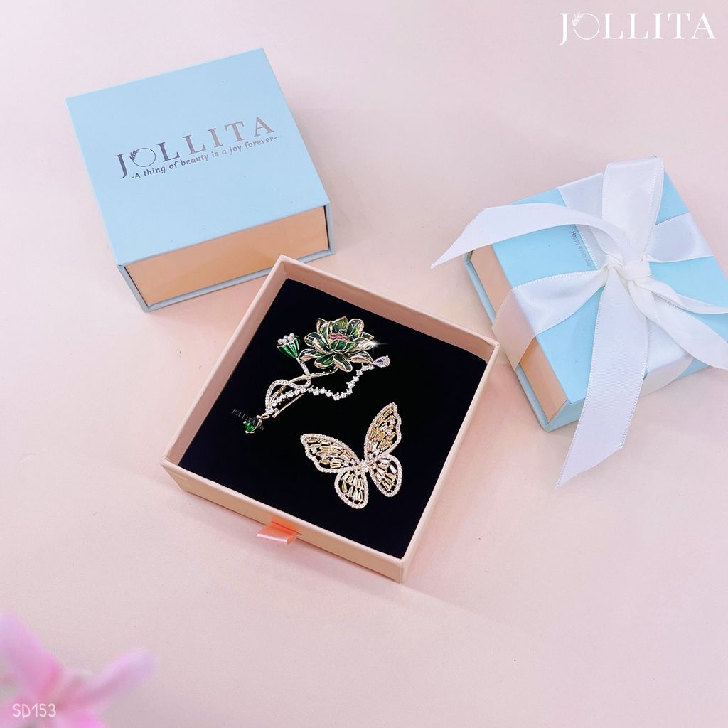  Set quà tặng 20/10 cài áo cao cấp sang trọng SD153 