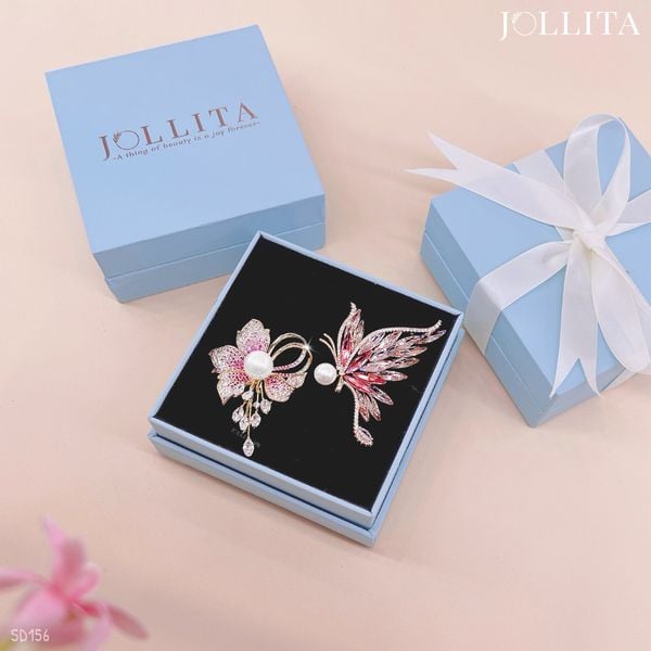  Set quà tặng 20/10 cài áo cao cấp sang trọng SD156 