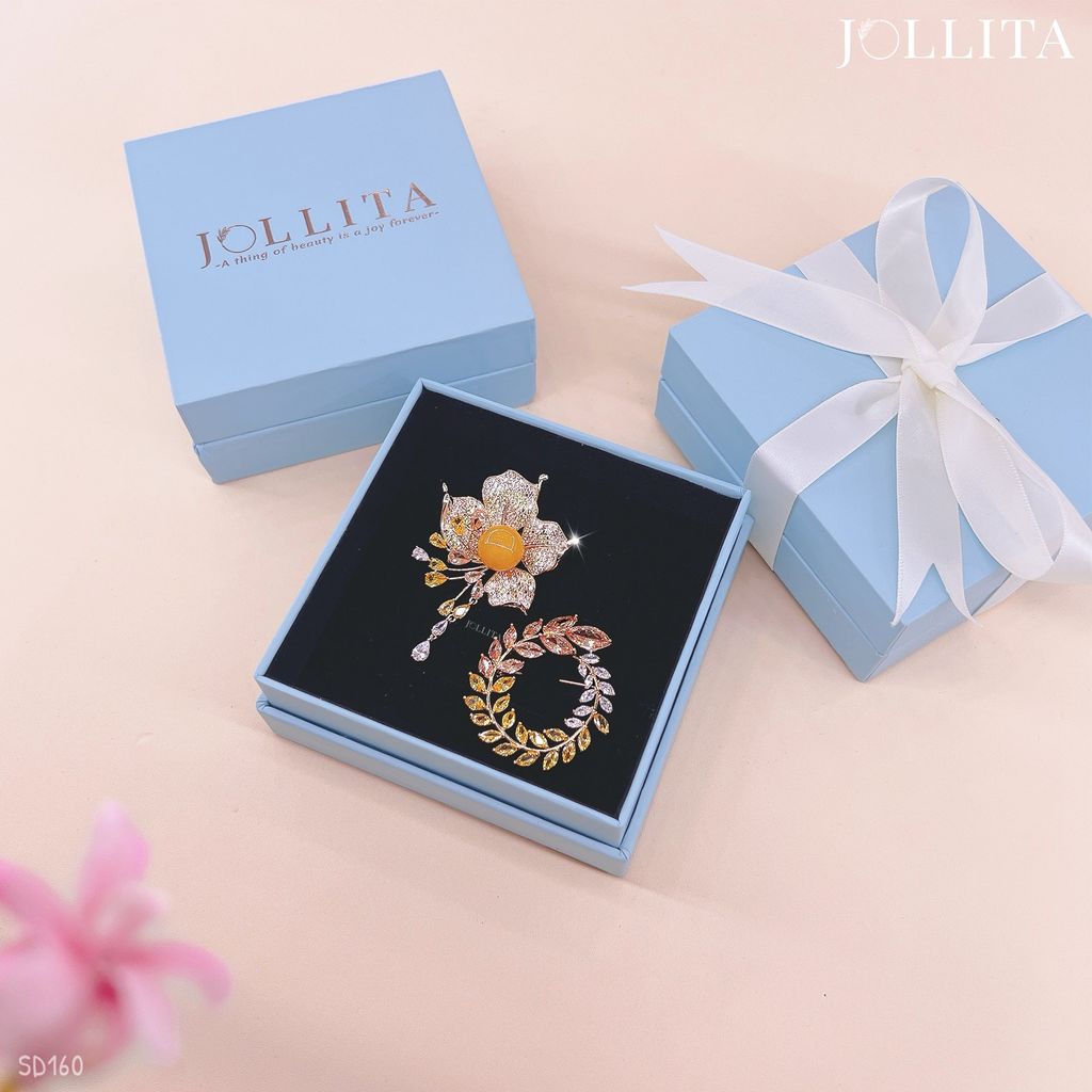  Set quà tặng 20/10 cài áo cao cấp sang trọng SD160 