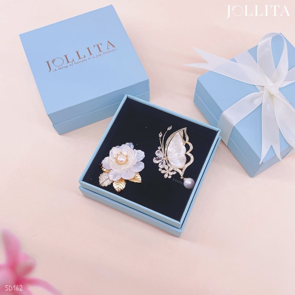  Set quà tặng 20/10 cài áo cao cấp sang trọng SD162 