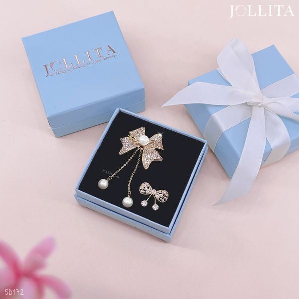  Set quà tặng 20/10 cài áo cao cấp sang trọng SD172 