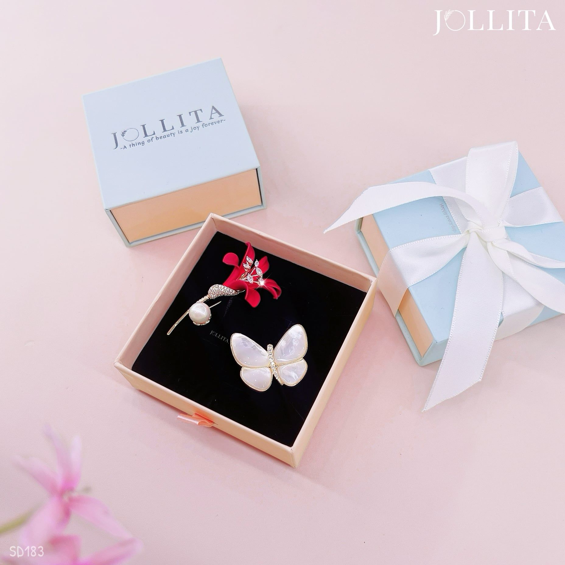  Set quà tặng 20/11 cài áo cao cấp sang trọng SD183 