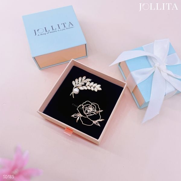  Set quà tặng 20/10 cài áo cao cấp sang trọng SD185 