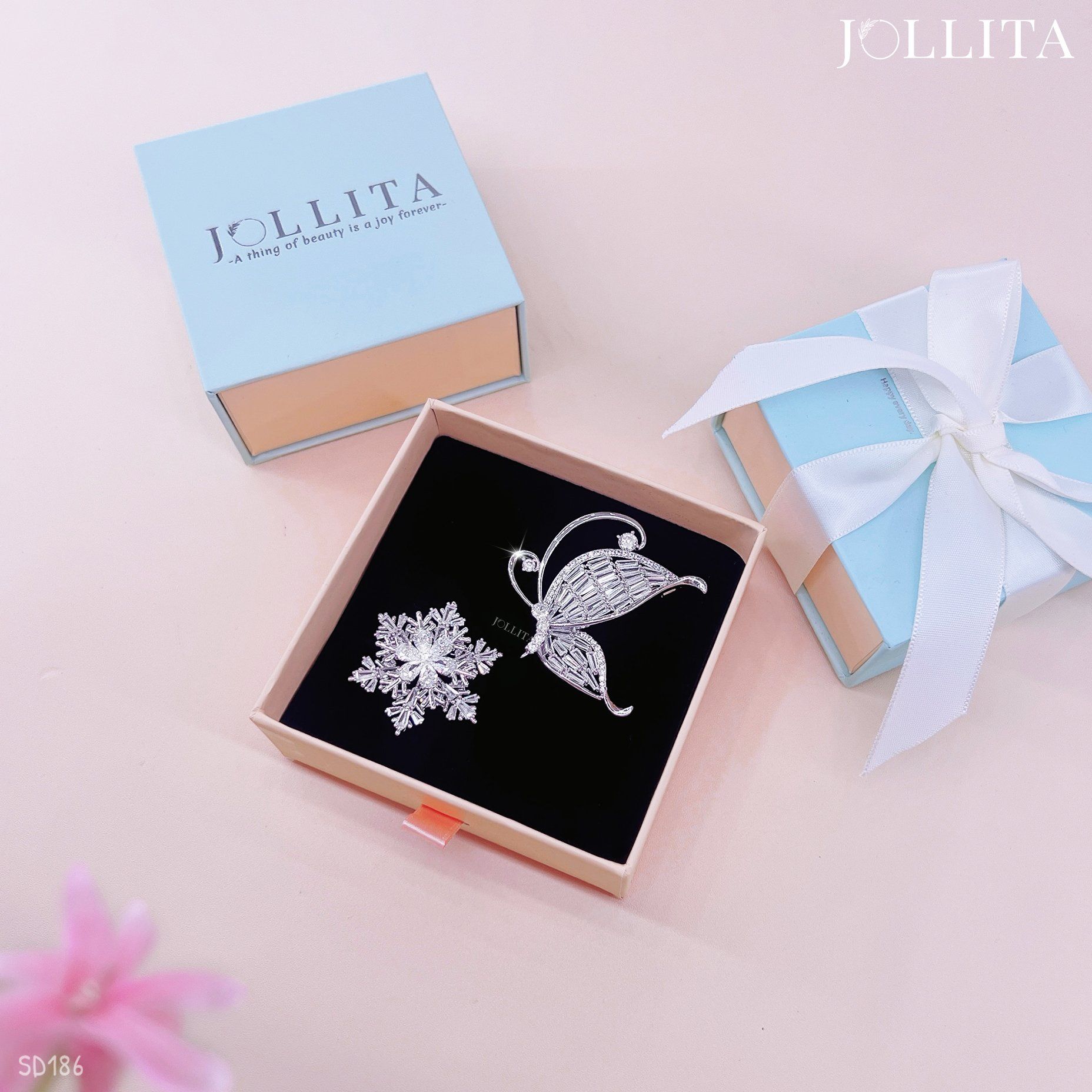  Set quà tặng 20/10 cài áo cao cấp sang trọng SD186 