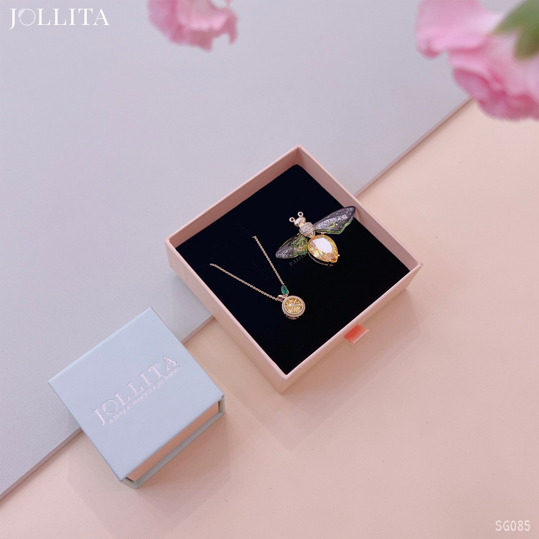  Set quà tặng 20/11 cài áo cao cấp sang trọng SG085 