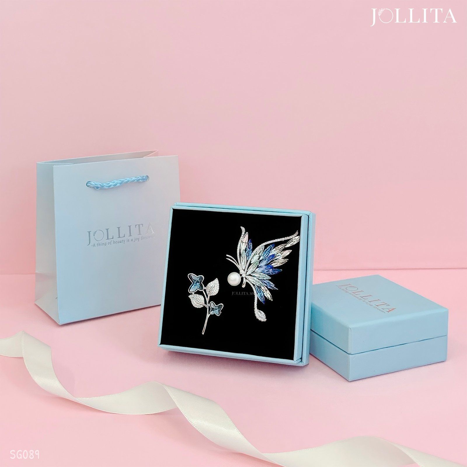  Set quà tặng 20/10 cài áo cao cấp sang trọng SG089 