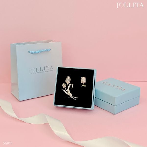  Set quà tặng 20/10 cài áo cao cấp sang trọng SG097 