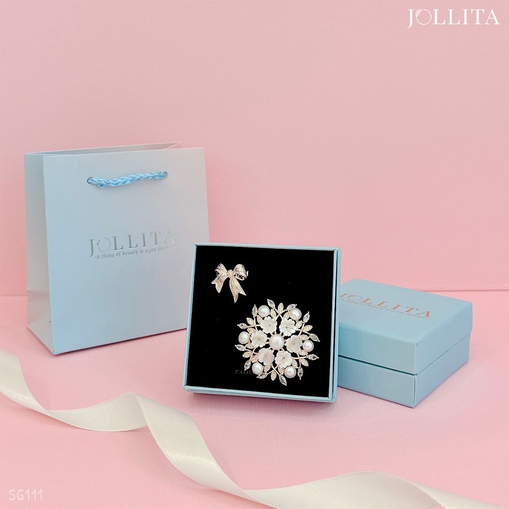  Set quà tặng 20/10 cài áo cao cấp sang trọng SG111 