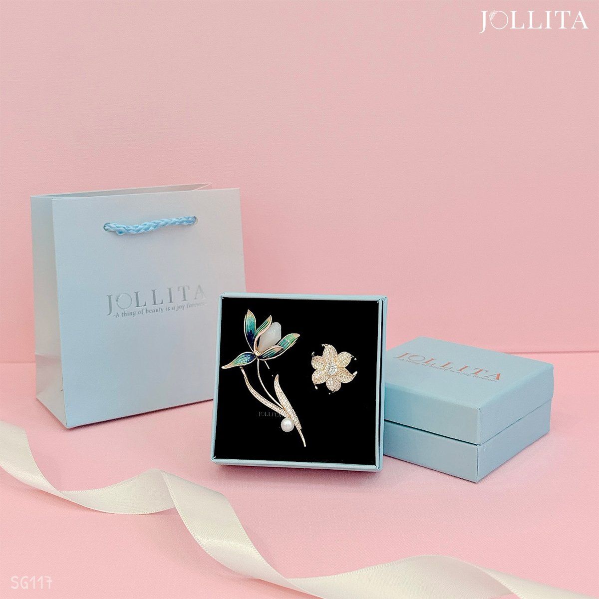  Set quà tặng 20/11 cài áo cao cấp sang trọng SG117 