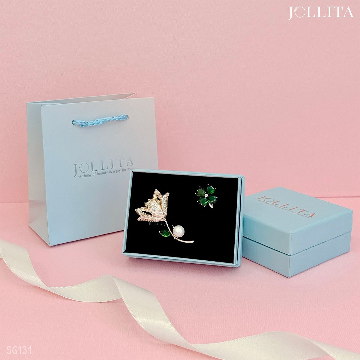  Set quà tặng 20/10 cài áo cao cấp sang trọng SG131 