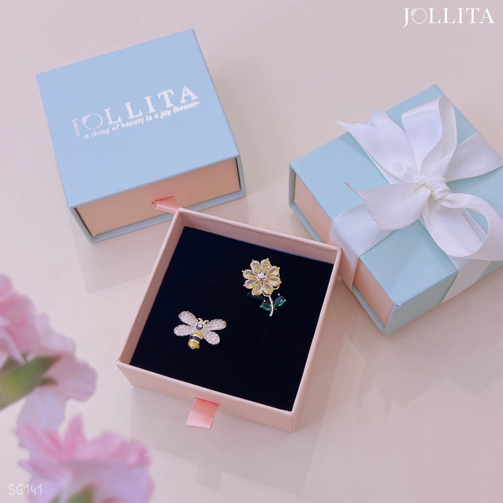  Set quà tặng 20/10 cài áo cao cấp sang trọng SG141 