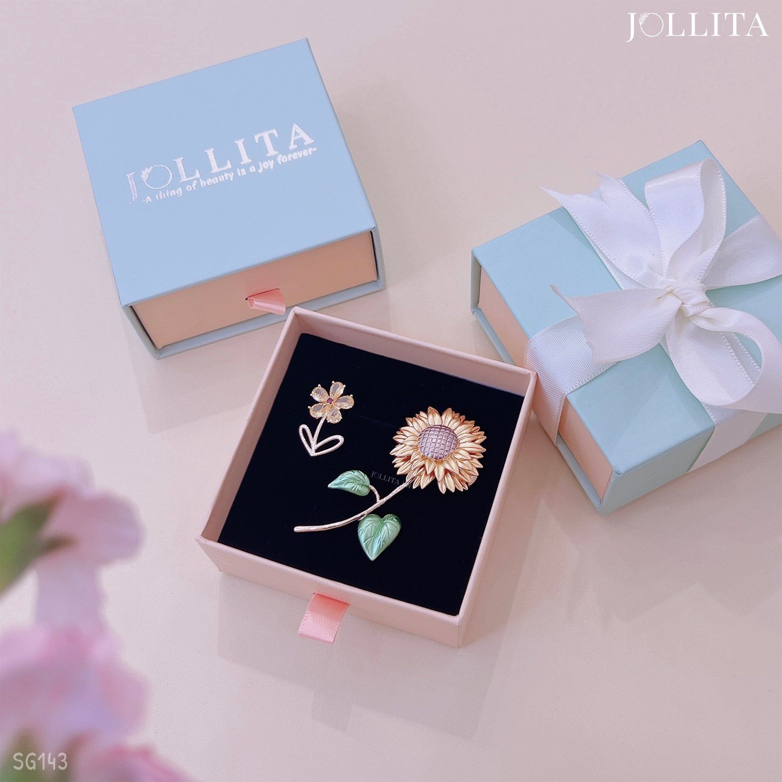  Set quà tặng 20/10 cài áo cao cấp sang trọng SG143 