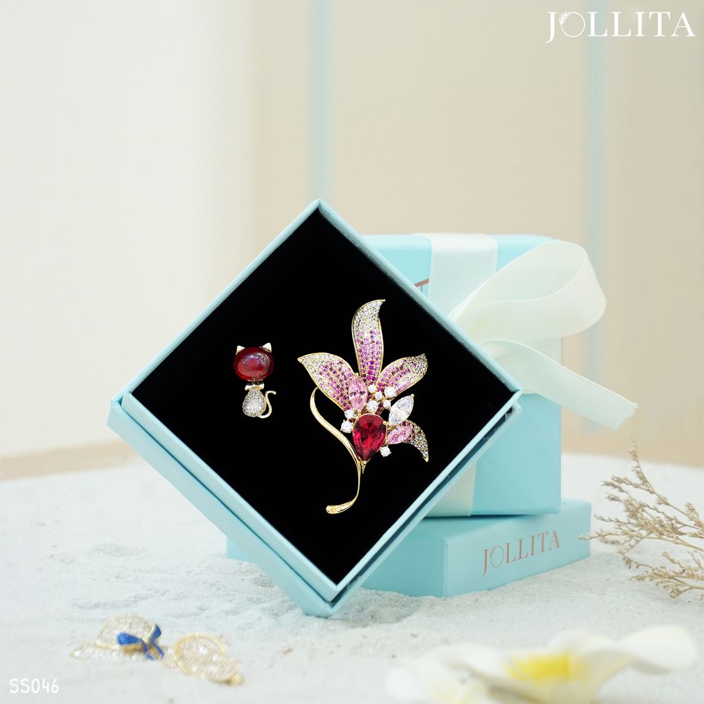  Set quà tặng 20/11 cài áo cao cấp sang trọng - 046 