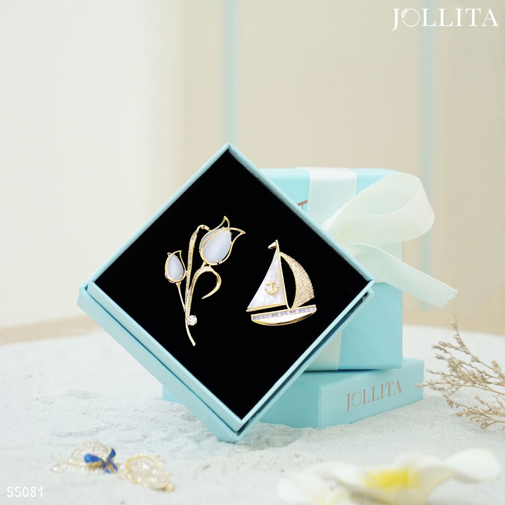  Set quà tặng 20/11 cài áo cao cấp sang trọng - 081 