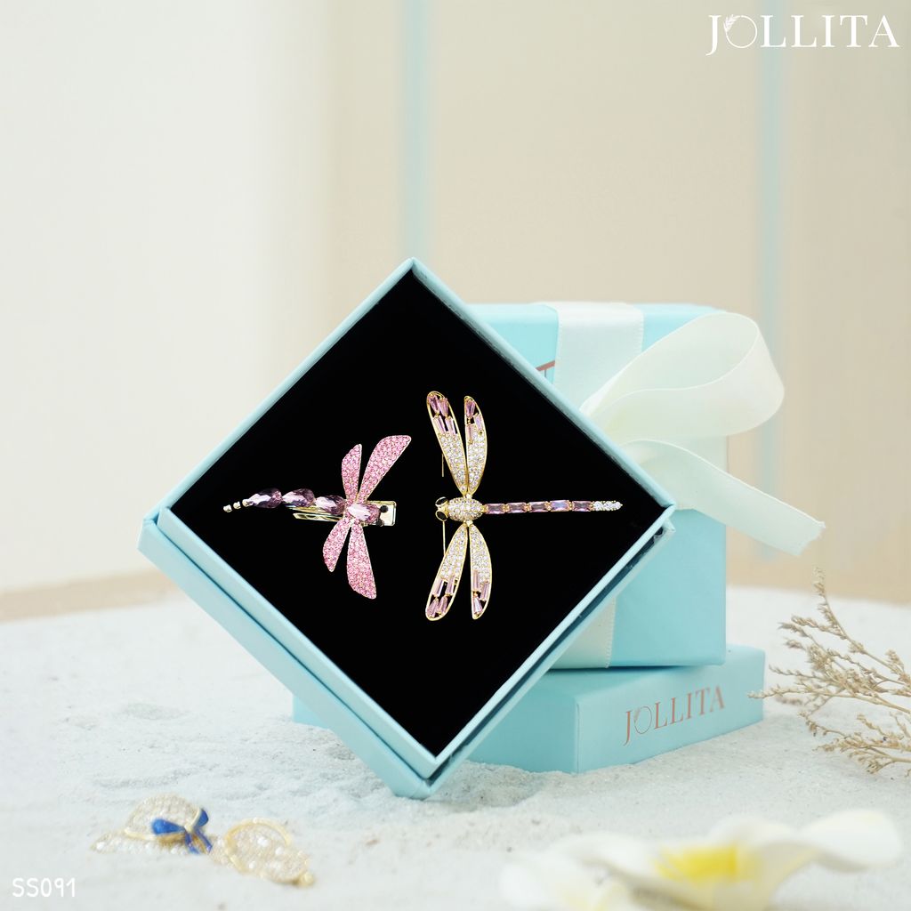  Set quà tặng 20/11 cài áo Kẹp tóc cao cấp sang trọng 