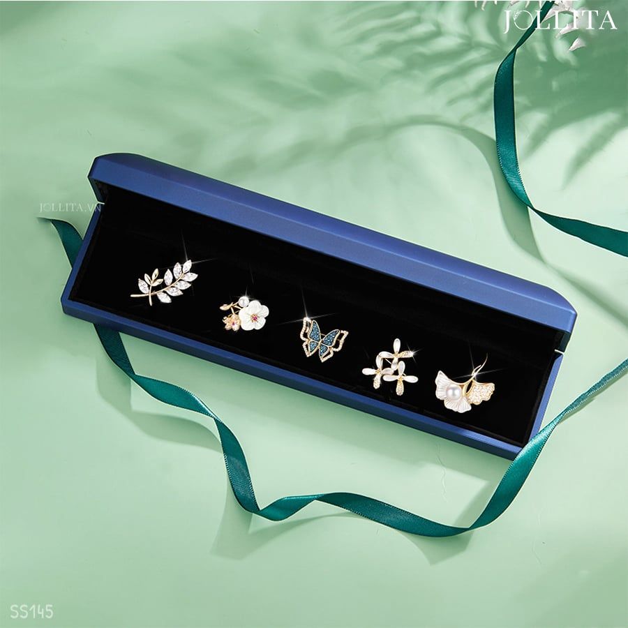  Set quà tặng 20/10 cài áo cao cấp sang trọng SS145 