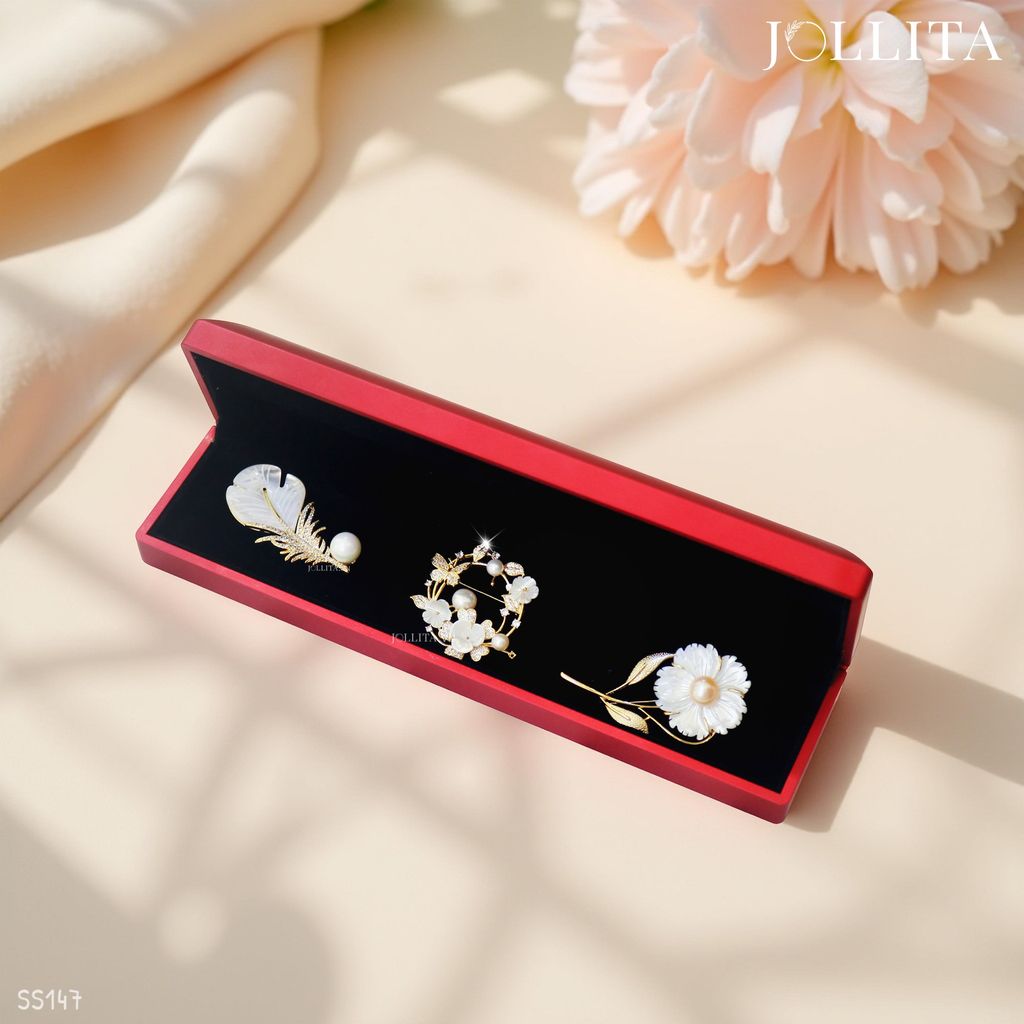  Set quà tặng 20/10 cài áo cao cấp sang trọng SS147 