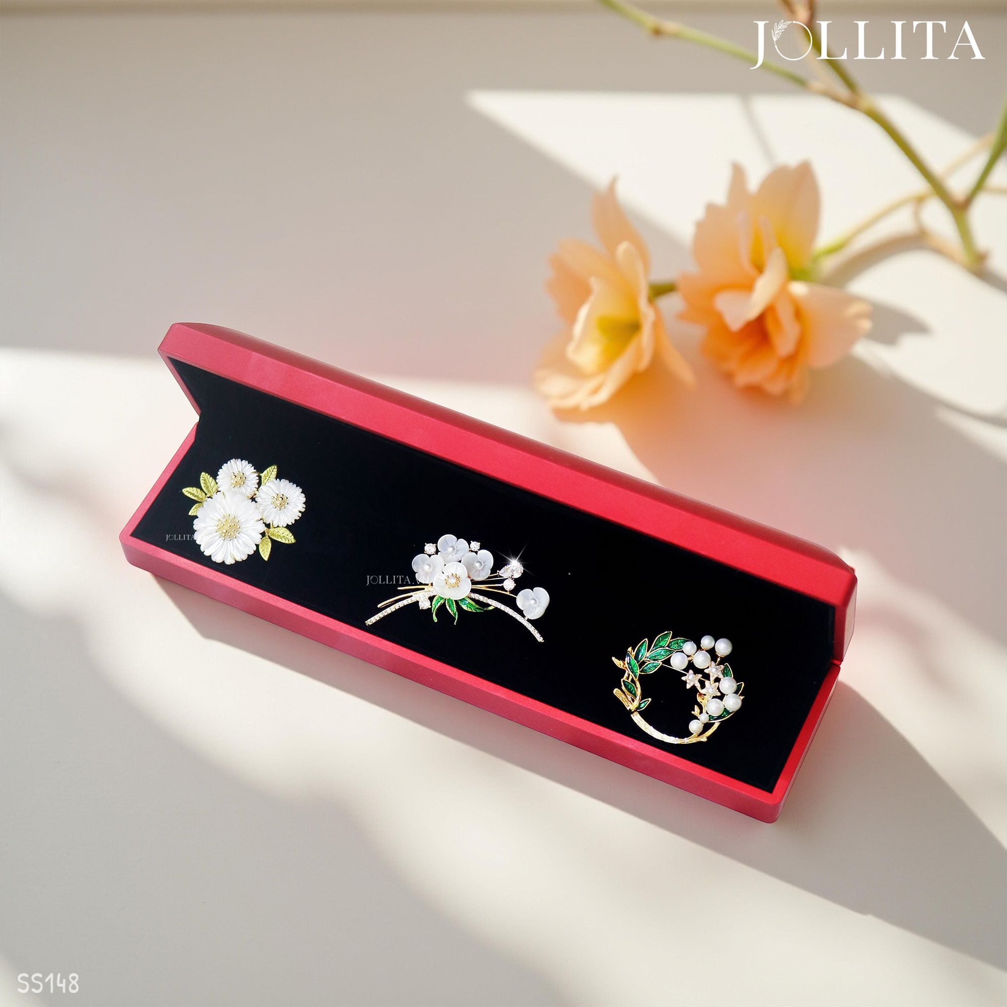  Set quà tặng 20/11 cài áo cao cấp sang trọng SS148 