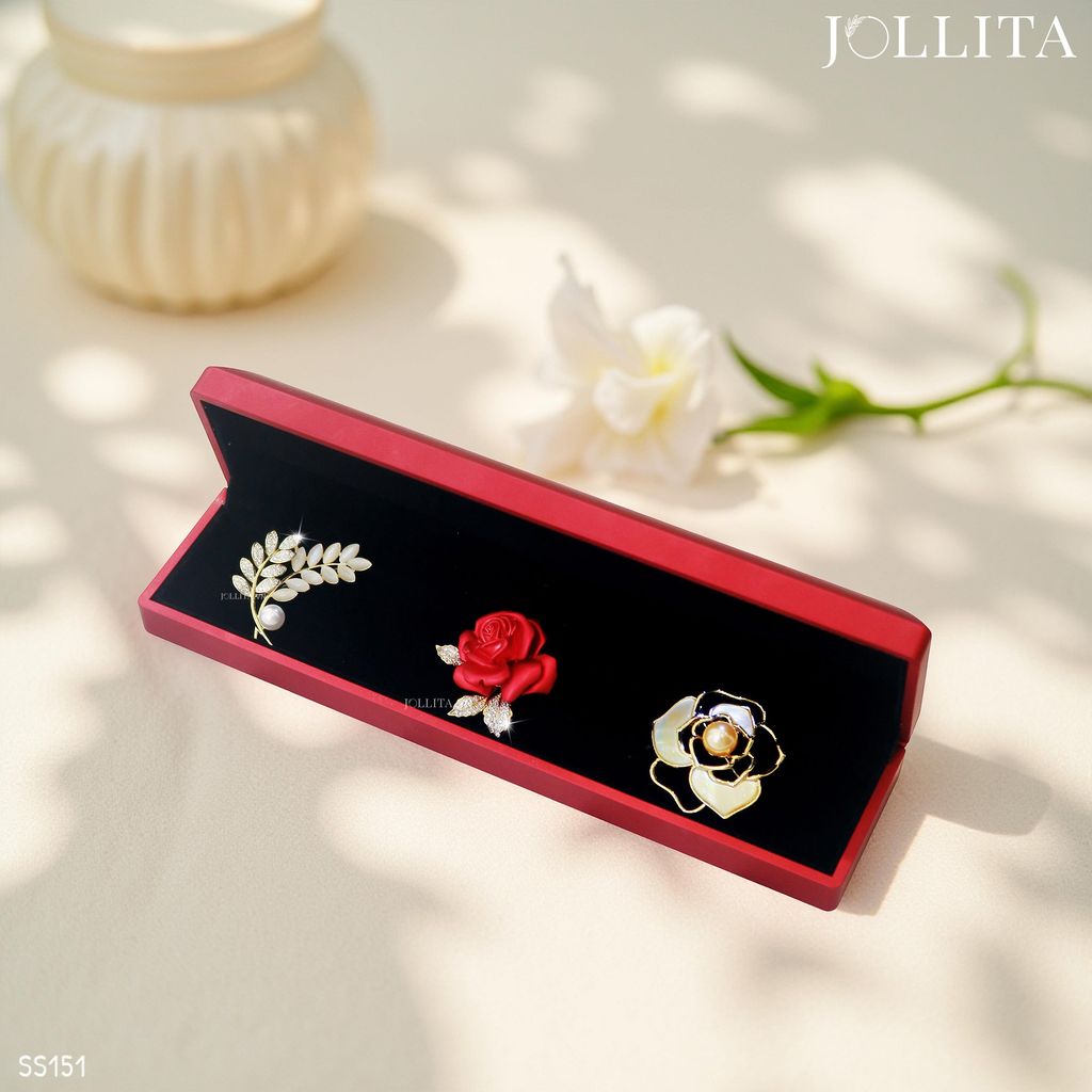  Set quà tặng 20/10 cài áo cao cấp sang trọng SS151 