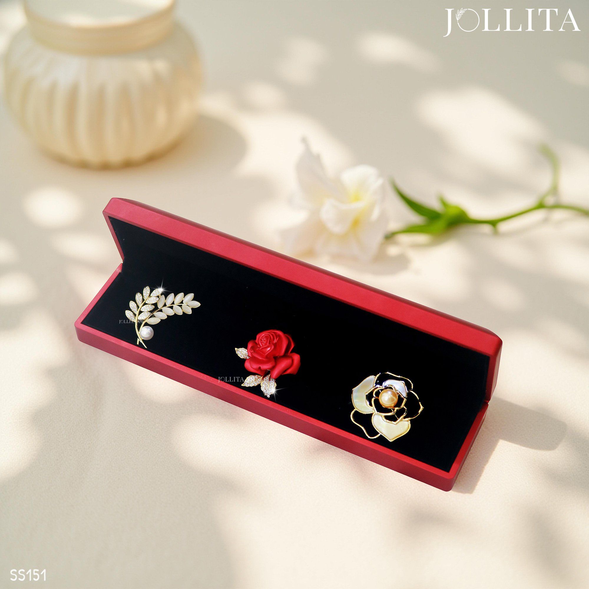  Set quà tặng 20/11 cài áo cao cấp sang trọng SS151 