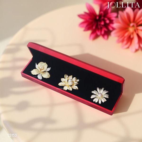  Set quà tặng 20/10 cài áo cao cấp sang trọng SS153 