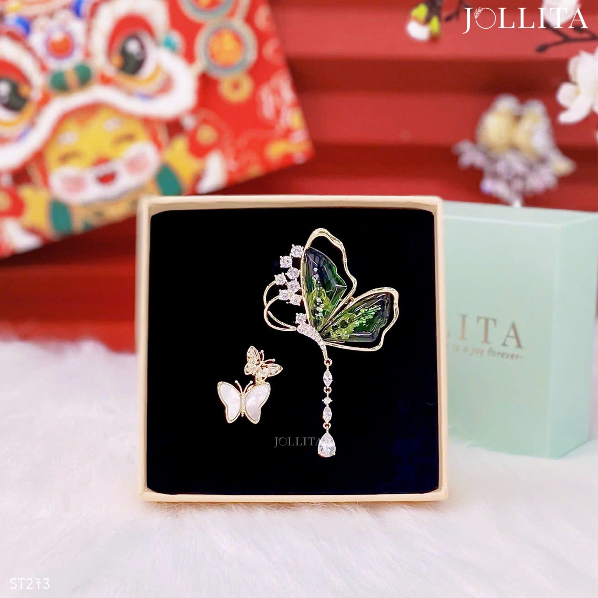  Set quà Tết 2026 Trâm cài áo cao cấp sang trọng 273 