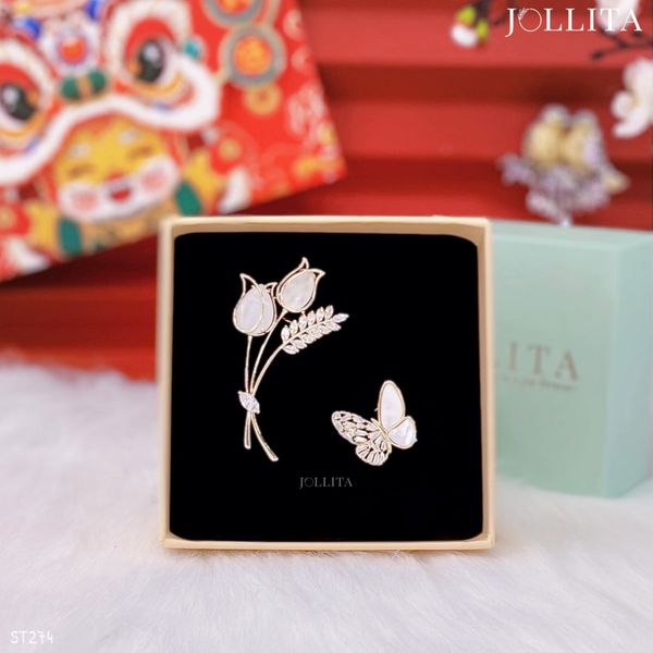  Set quà Tết 2026 Trâm cài áo cao cấp sang trọng 274 