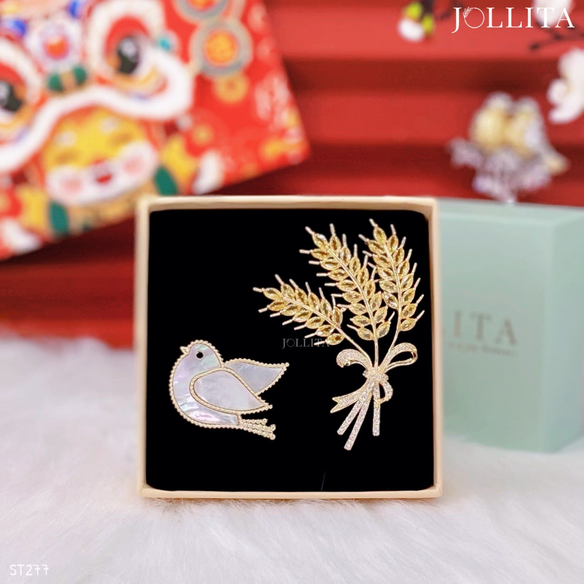  Set quà Tết 2026 Trâm cài áo cao cấp sang trọng 277 