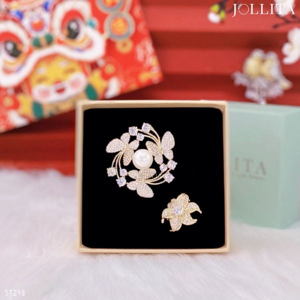  Set quà Tết 2026 Trâm cài áo cao cấp sang trọng 278 