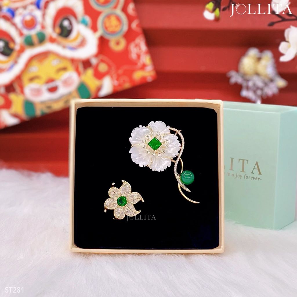  Set quà Tết 2026 Trâm cài áo cao cấp sang trọng 281 