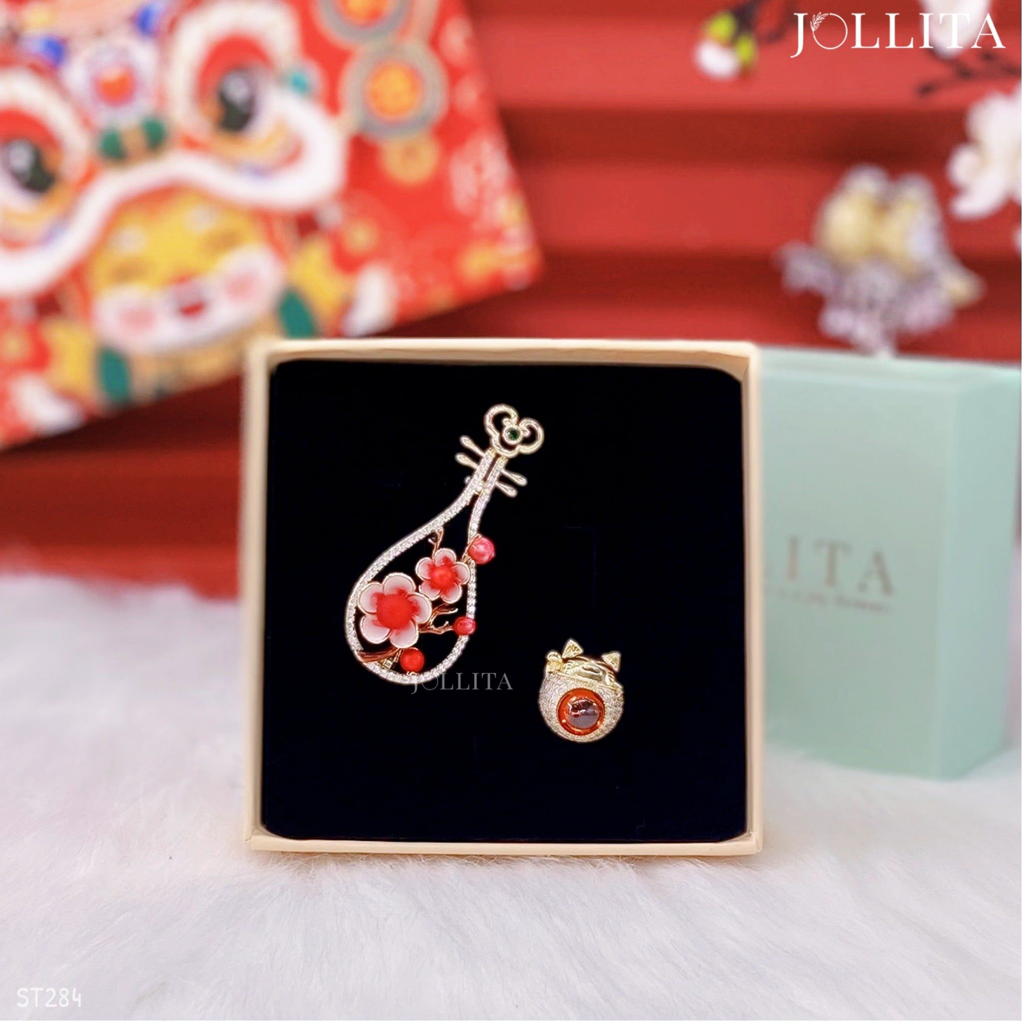  Set quà Tết 2026 Trâm cài áo cao cấp sang trọng 284 