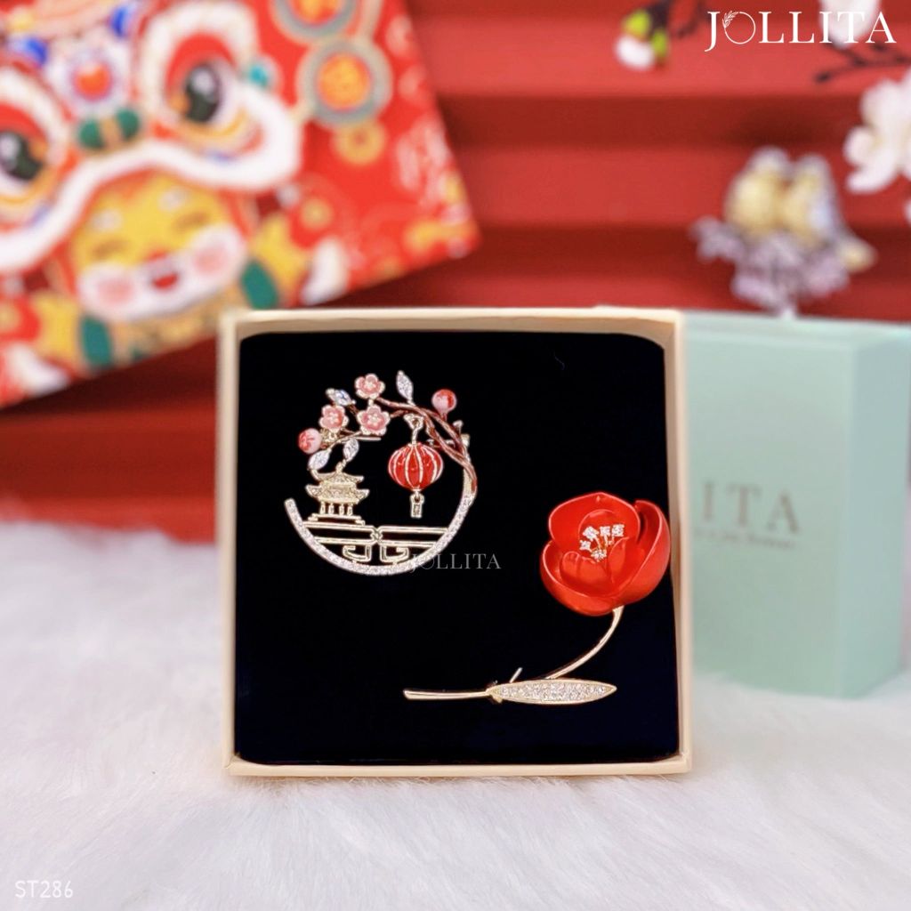  Set quà Tết 2026 Trâm cài áo cao cấp sang trọng 286 