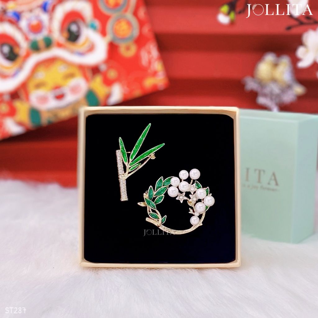  Set quà Tết 2026 Trâm cài áo cao cấp sang trọng 287 