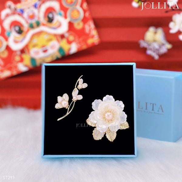  Set quà Tết 2026 Trâm cài áo cao cấp sang trọng 297 