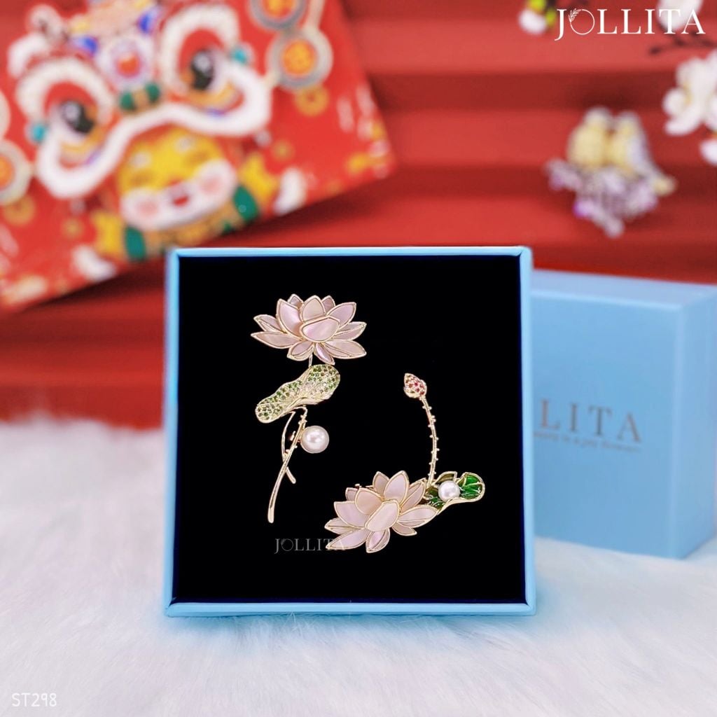  Set quà Tết 2026 Trâm cài áo cao cấp sang trọng 298 