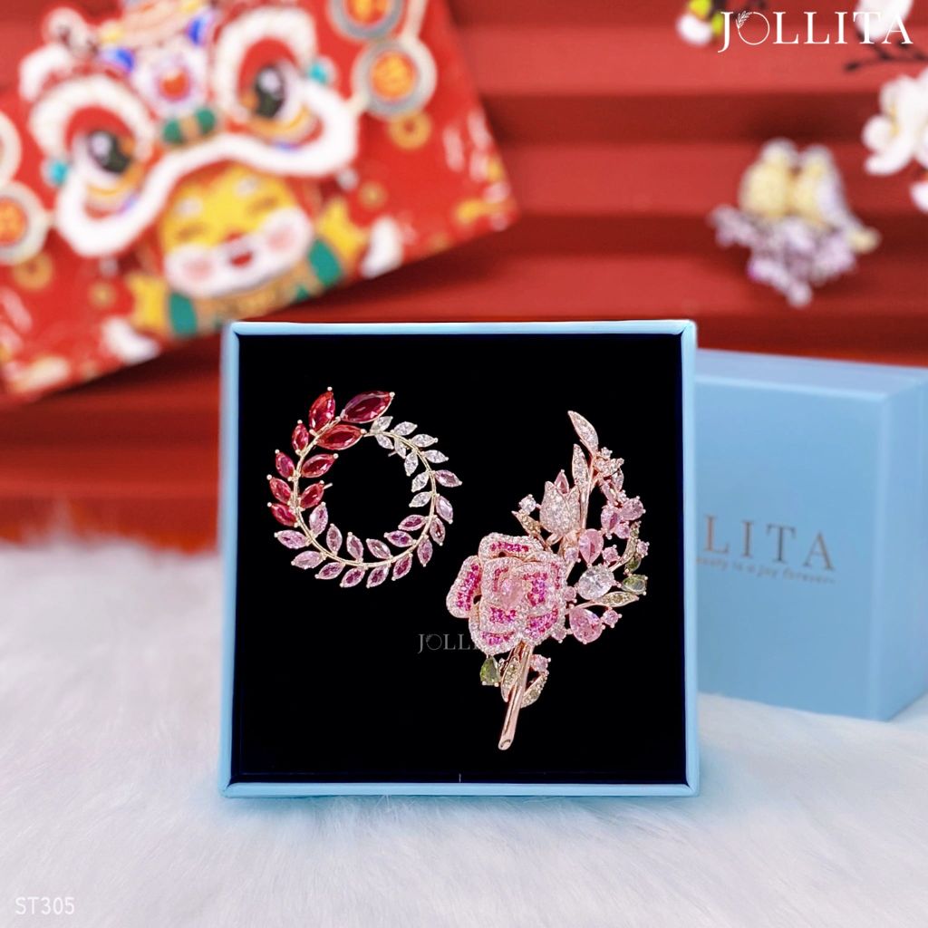  Set quà Tết 2026 Trâm cài áo cao cấp sang trọng 305 